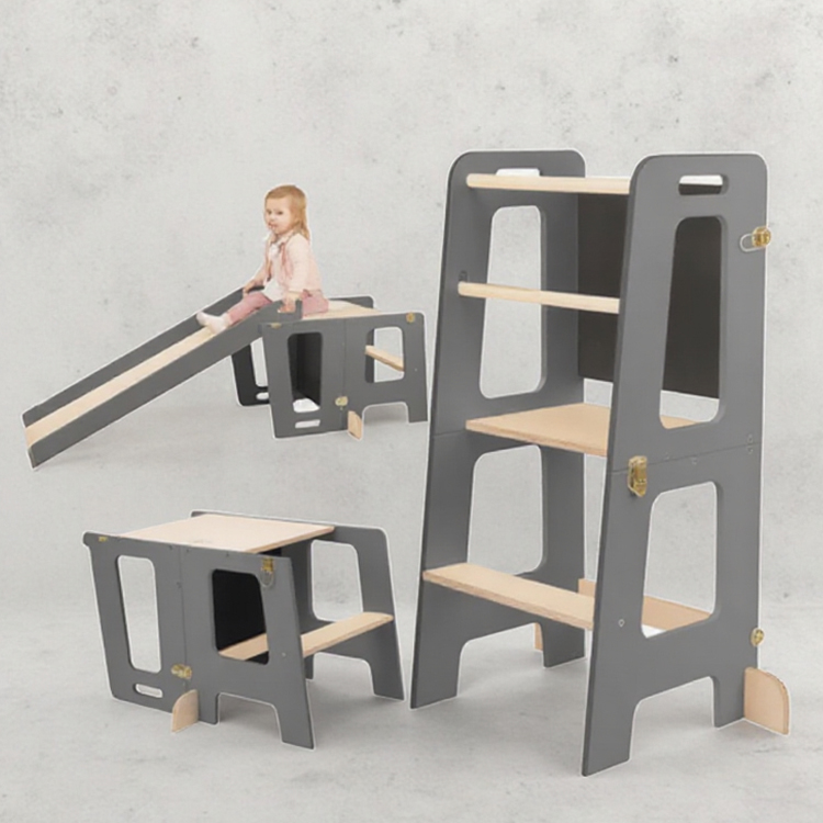 Toddler Learning Tower - Складной детский стульчик-подставка для малышей, обучающая