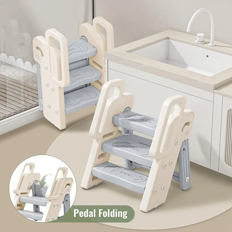 3-ступенчатый стул с ручками,  – обзор и цена Toddler Learning Tower