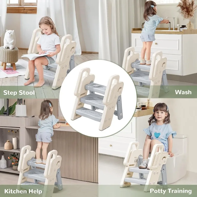 3-ступенчатый стул с ручками,  – обзор и цена Toddler Learning Tower