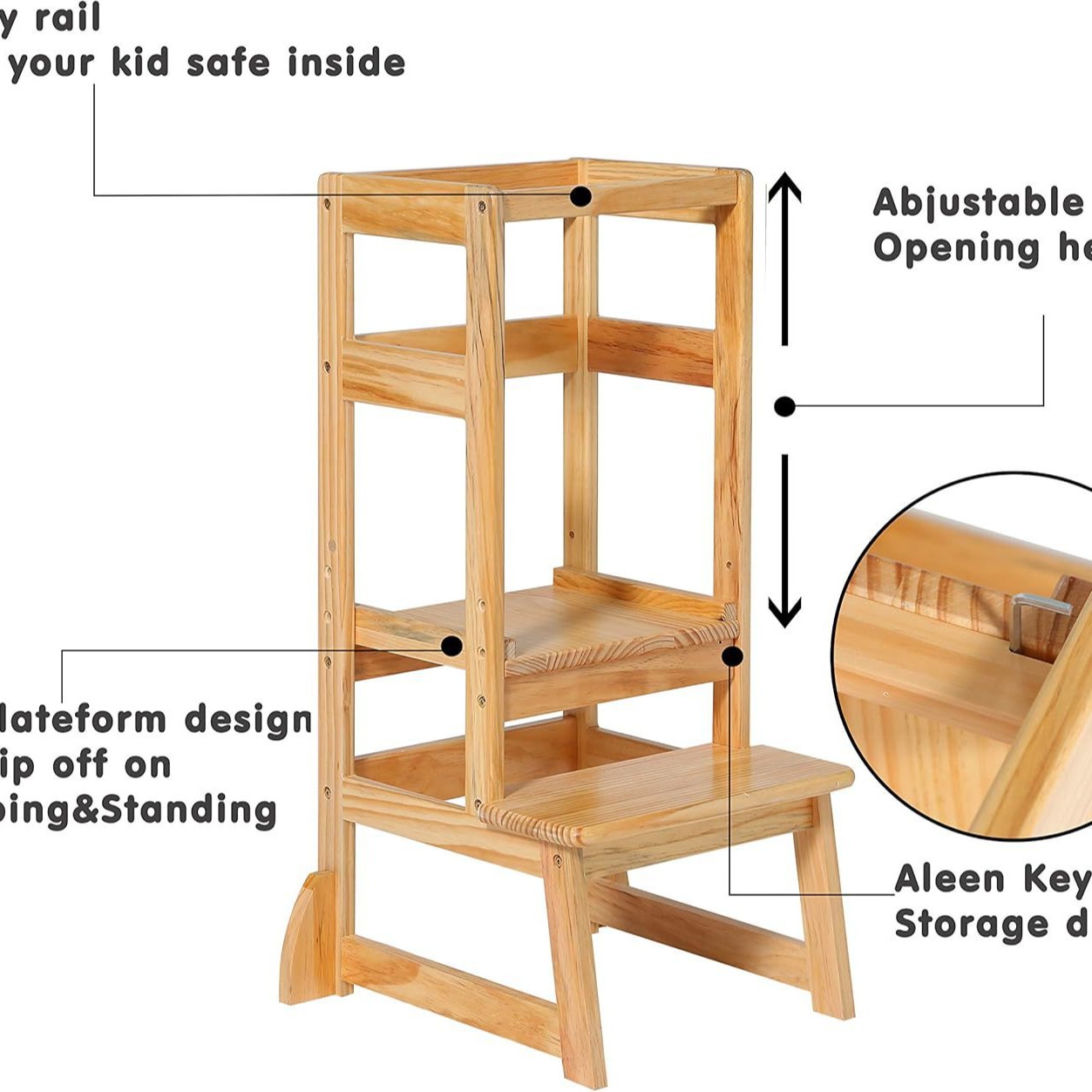 Регулируемая по высоте подстав – обзор и цена Toddler Learning Tower