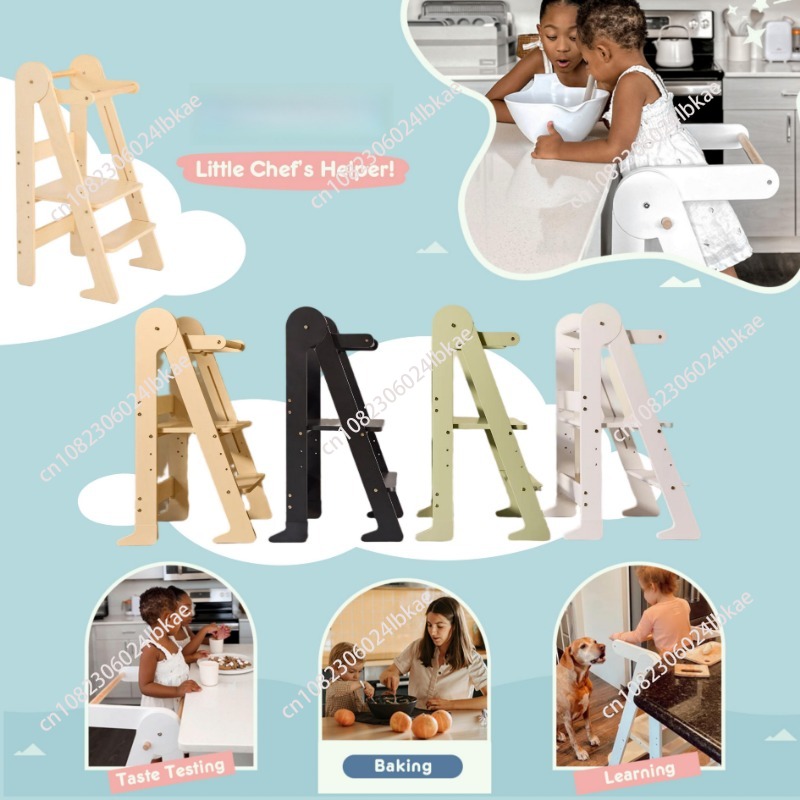 Деревянная складная обучающая  – обзор и цена Toddler Learning Tower