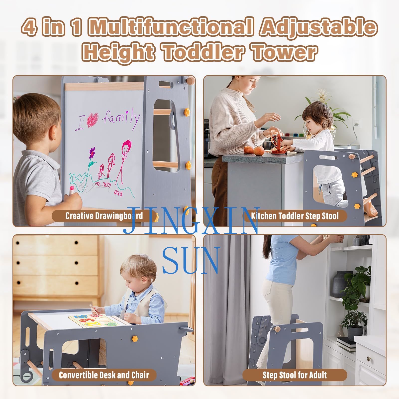 Кухонная башня для малышей 4 в – обзор и цена Toddler Learning Tower